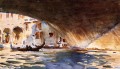 Sous le pont du Rialto John Singer Sargent aquarelle